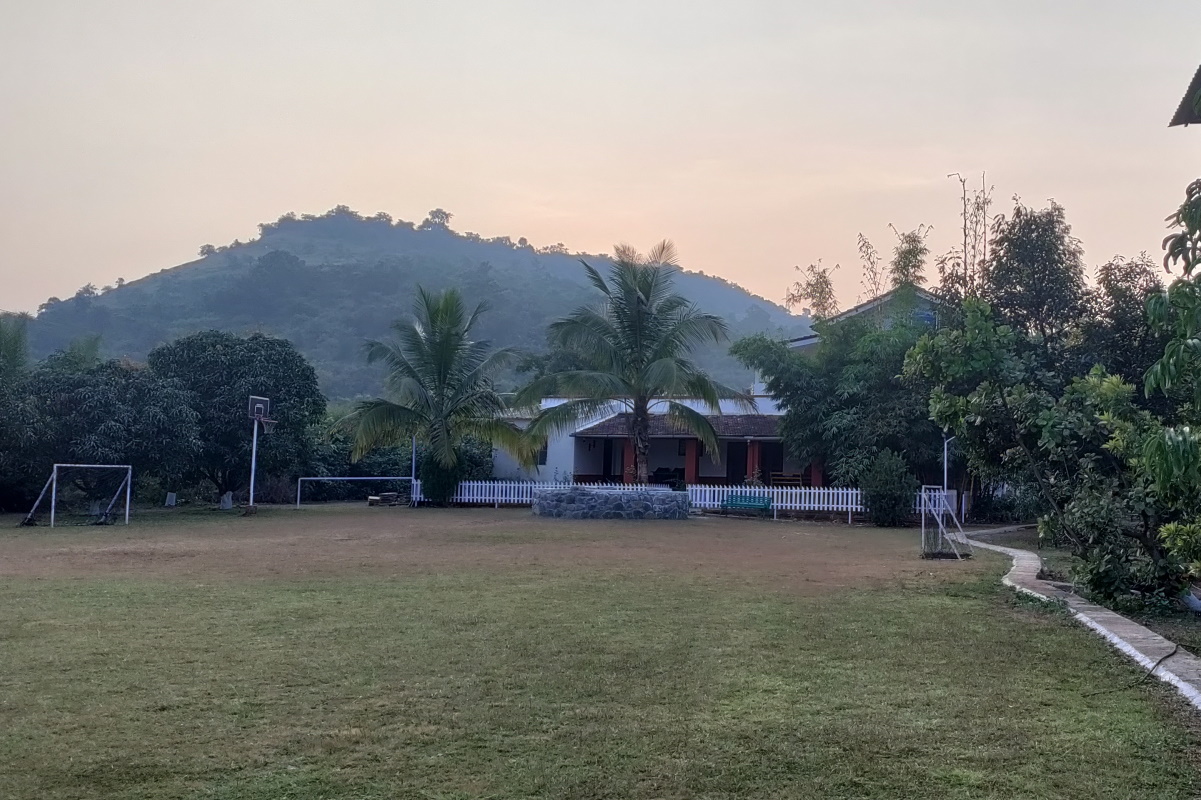 Front view of the Bungalow